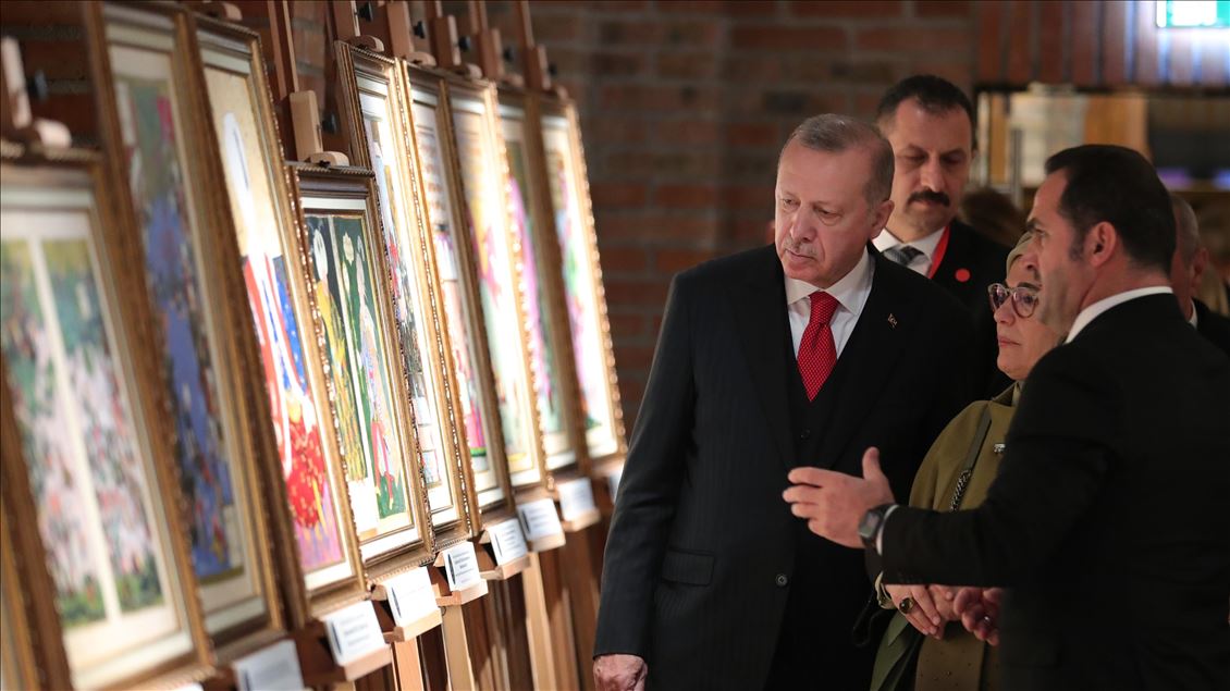 President of Turkey Recep Tayyip Erdogan in Hungary