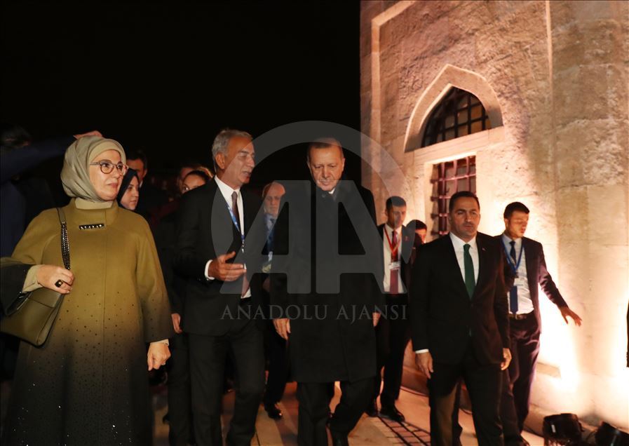 President of Turkey Recep Tayyip Erdogan in Hungary