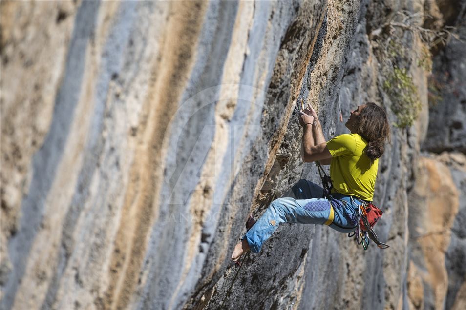 First rock climbing in Turkey's Diyarbakir - Anadolu Ajansı