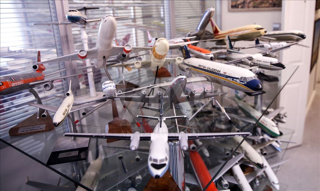 Макеты самолетов мира в коллекции Гекхана Сарыгёля
