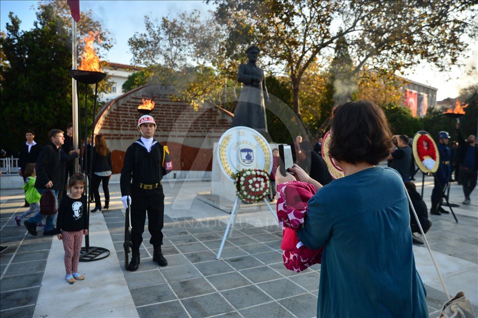 Büyük Önder Atatürk'ü anıyoruz
