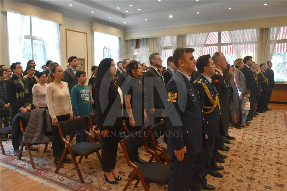 Büyük Önder Atatürk'ü anıyoruz