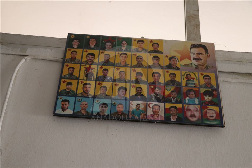 YPG/PKK, Rasulayn'da okulu karargah olarak kullandı