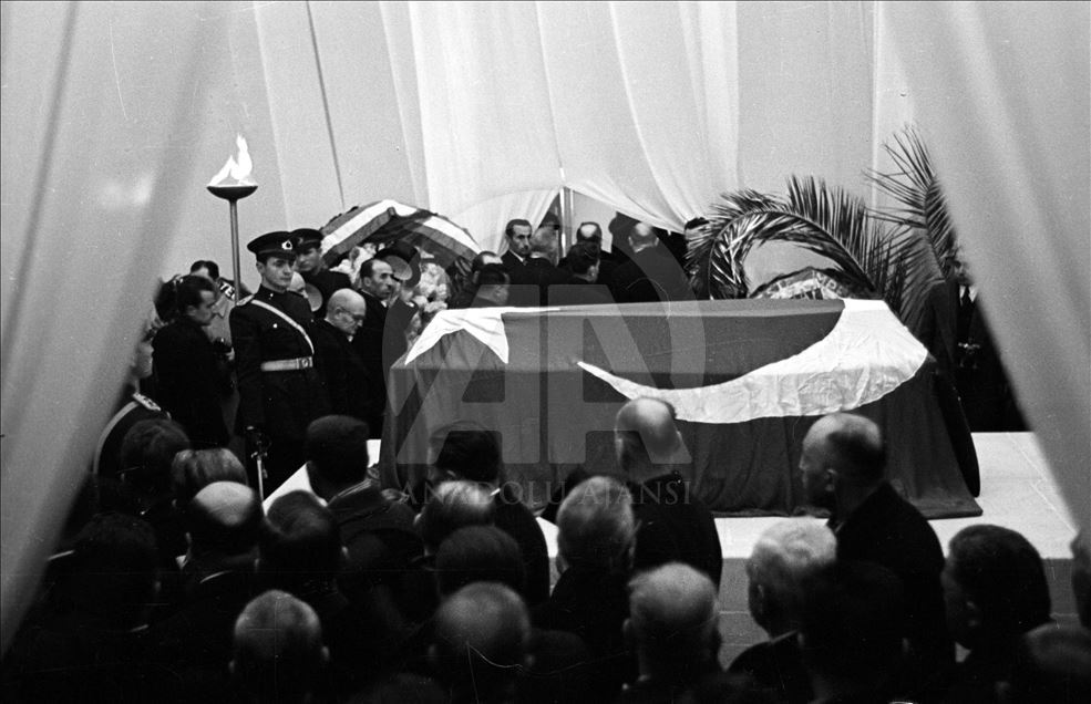 Atatürk'ün cenazesinden fotoğraflar - Anadolu Ajansı