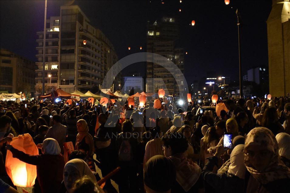 Lübnan'da gösteriler 25'inci gününde devam ediyor
