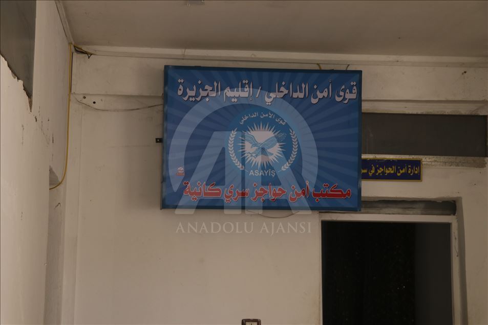 YPG/PKK, Rasulayn'da okulu karargah olarak kullandı