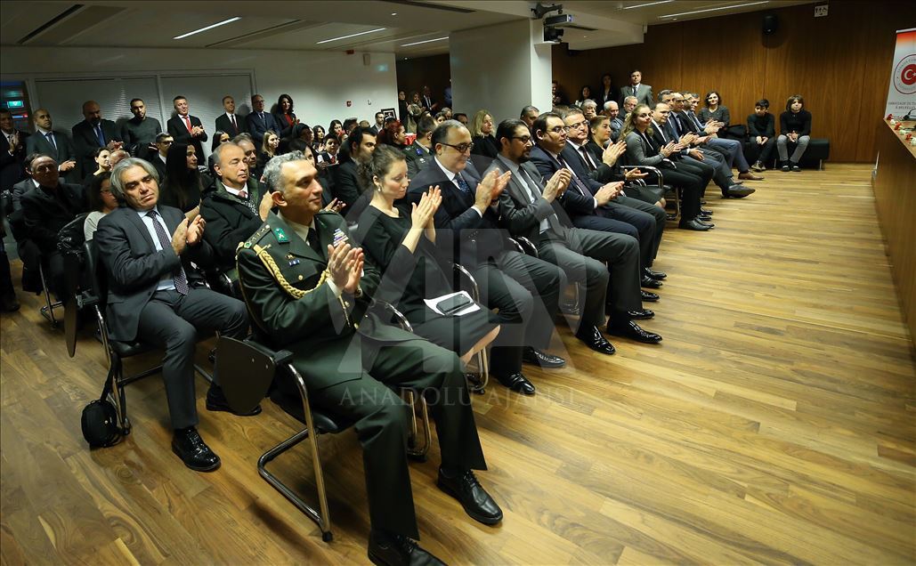 Brüksel'de Atatürk’ü anma töreni düzenlendi