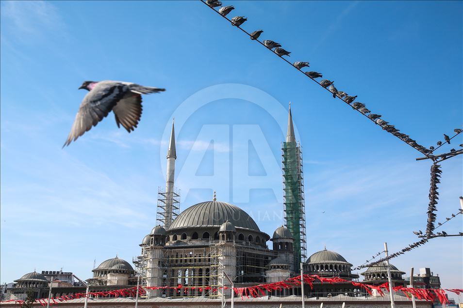 مسجد تقسیم استانبول سال 2020 افتتاح می‌شود