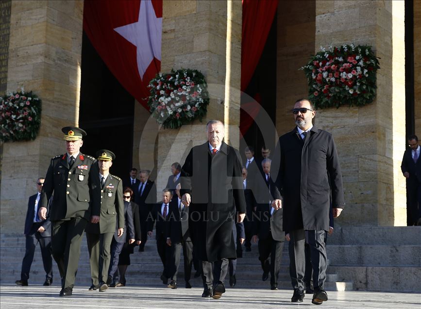 Руководство Турции почтило память основателя Республики Мустафы Кемаля Ататюрка
