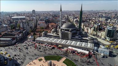 مسجد تقسیم استانبول سال 2020 افتتاح میشود