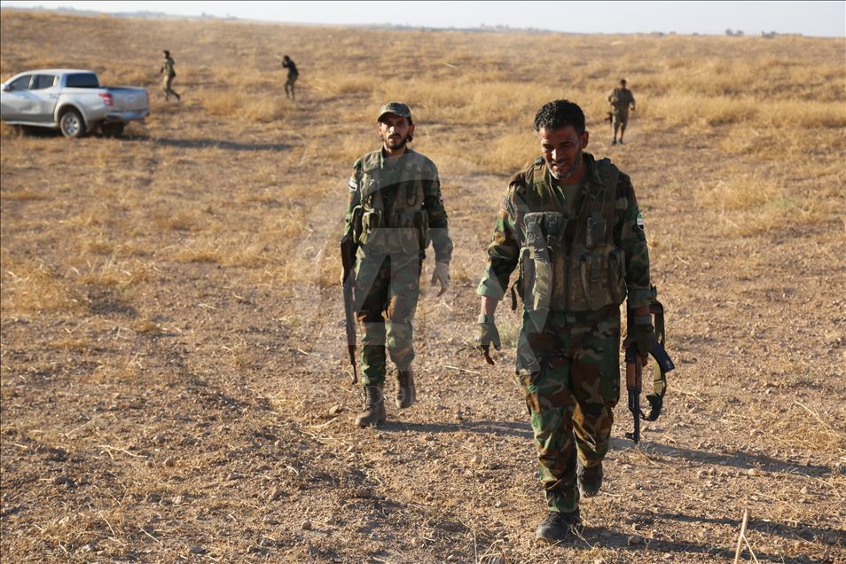 Suriye Milli Ordusu, cephe hatlarında YPG'nin saldırılarına karşılık veriliyor 