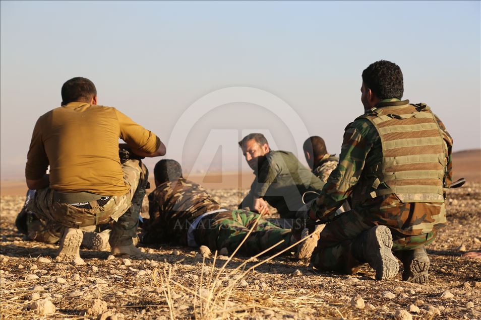Suriye Milli Ordusu, cephe hatlarında YPG'nin saldırılarına karşılık veriliyor 