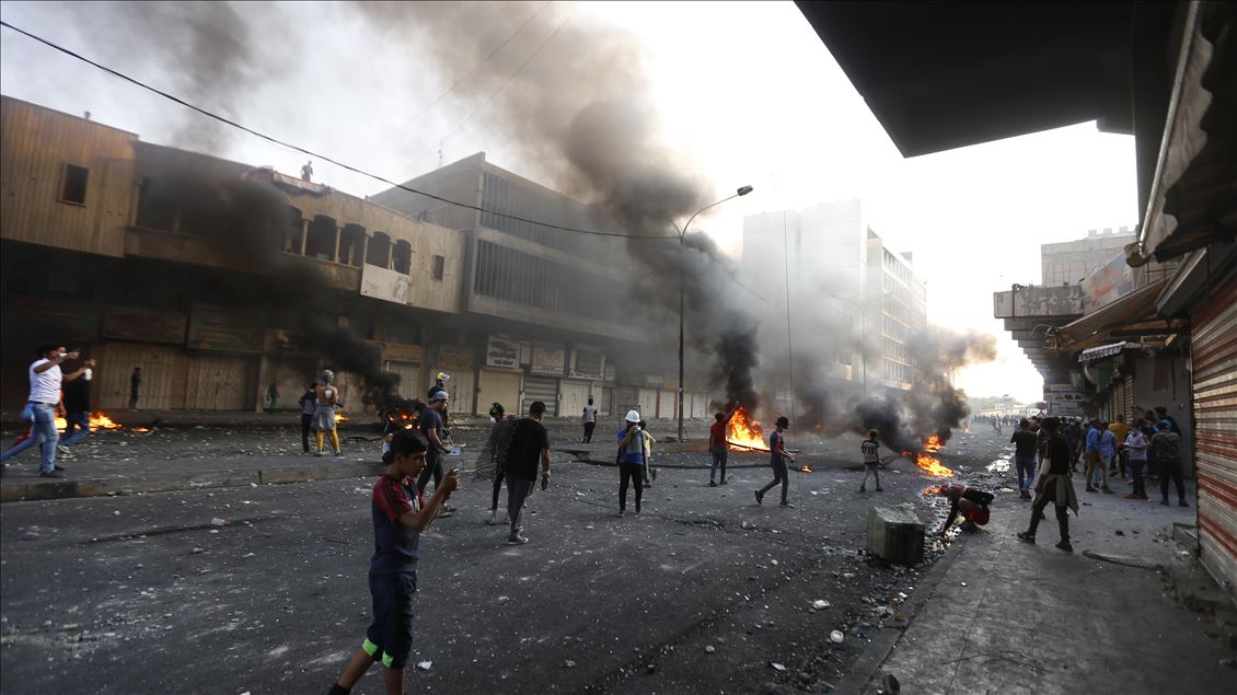 Anti government protests continue in Iraq
