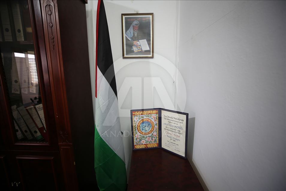 On his 15th death anniversary, Anadolu Agency visits Yasser Arafat's residence in Gaza