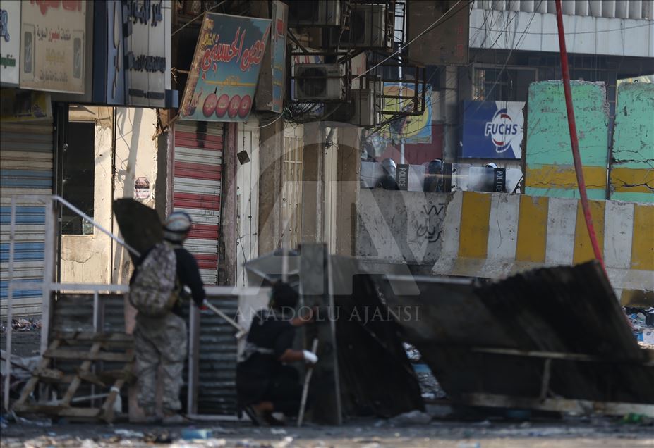 Irak'ta hükümet karşıtı gösteriler
