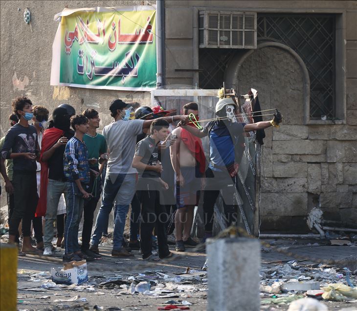 Irak'ta hükümet karşıtı gösteriler
