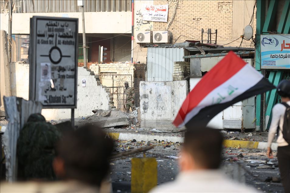 Irak'ta hükümet karşıtı gösteriler
