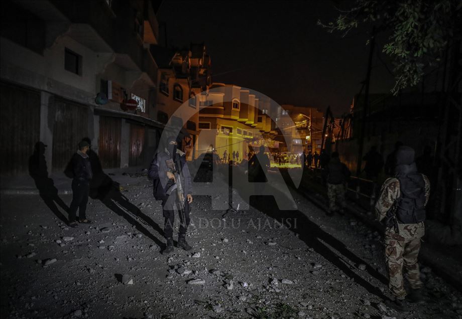 İsrail ordusu Gazze'yi bombaladı