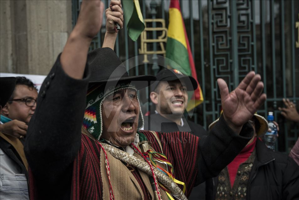Así celebró la oposición boliviana la renuncia del presidente Evo Morales