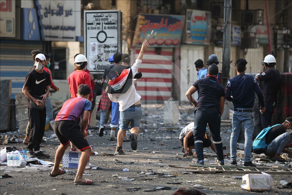 Irak'ta hükümet karşıtı gösteriler
