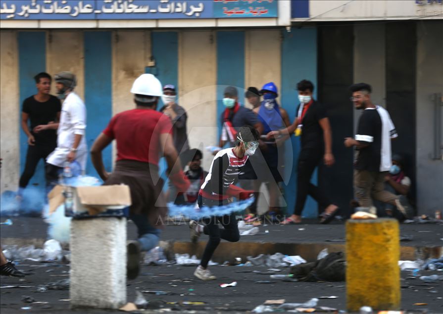 Irak'ta hükümet karşıtı gösteriler
