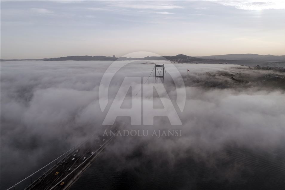 İstanbul'da sis