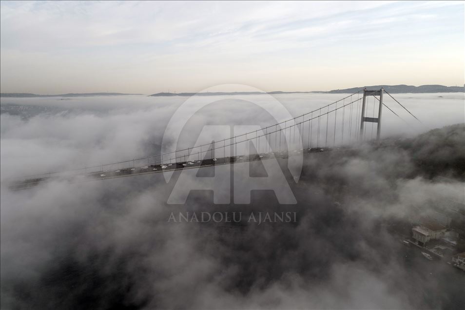 İstanbul'da sis