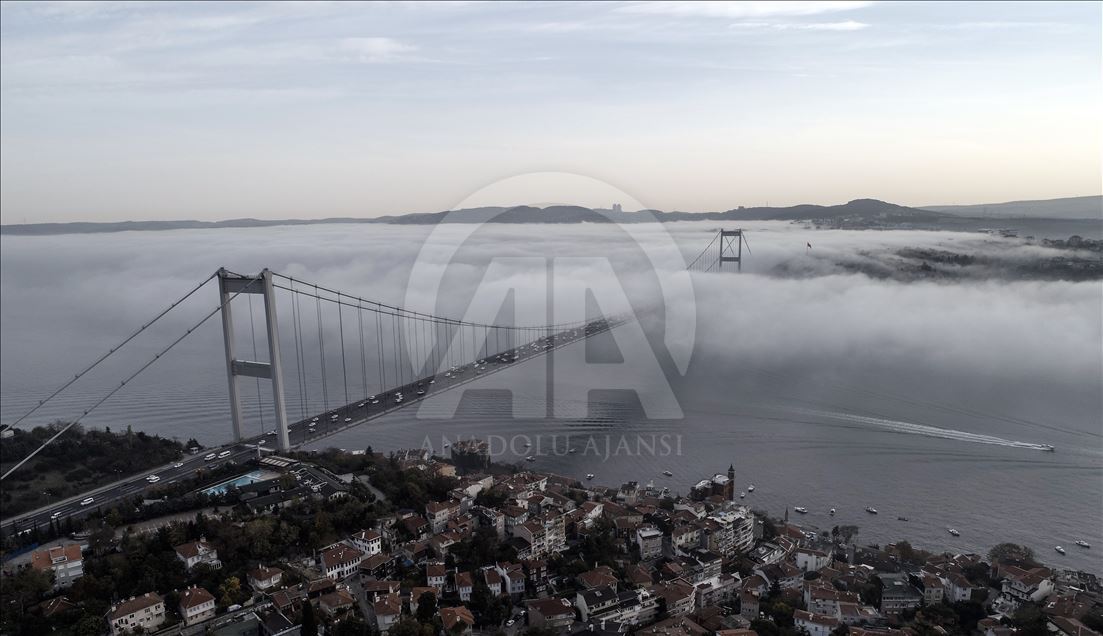 İstanbul'da sis