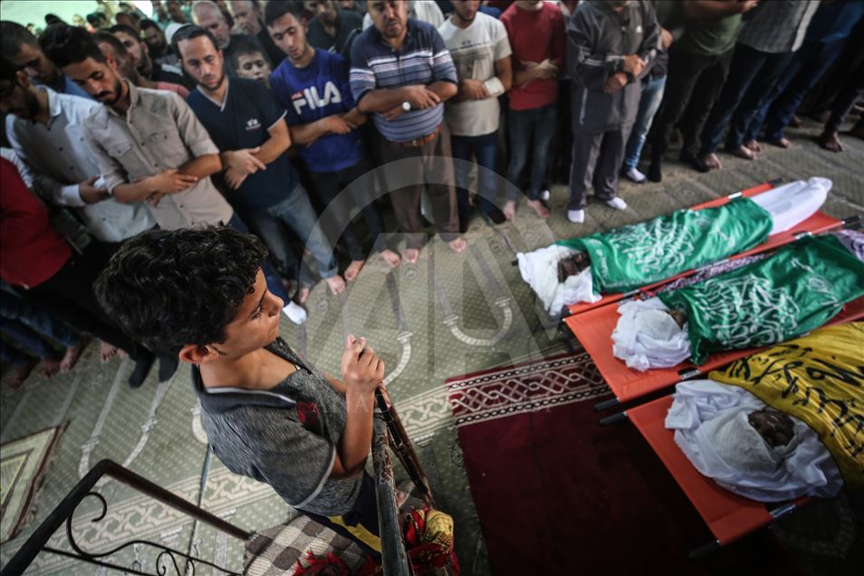Israeli airstrike hit Gaza Strip