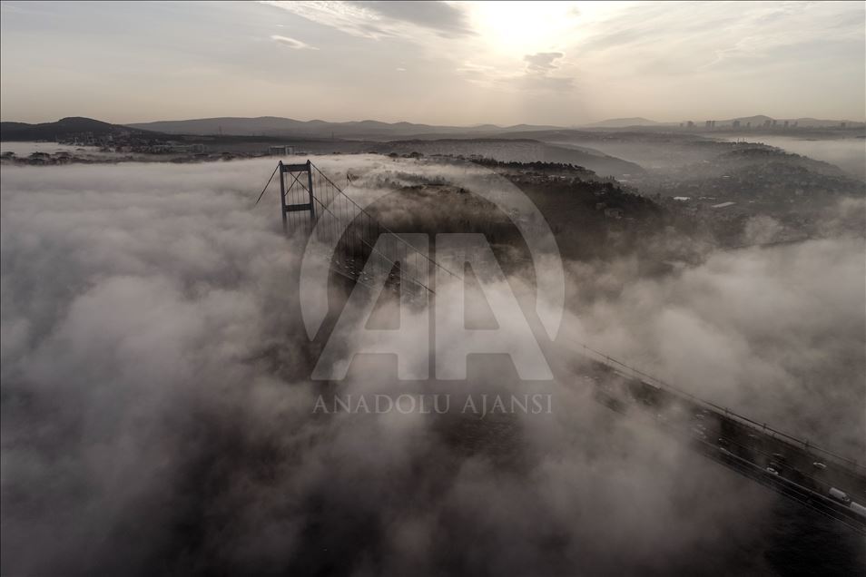 İstanbul'da sis