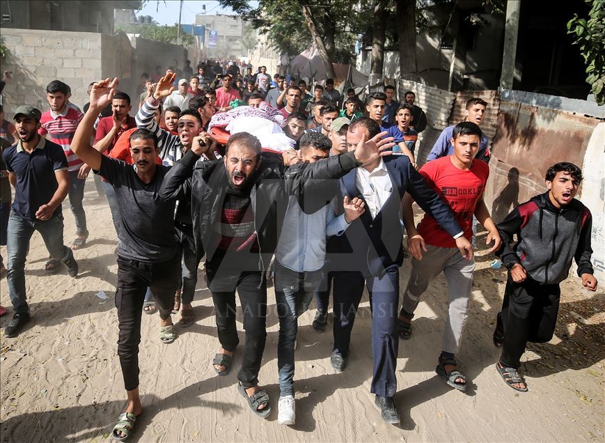 Israeli airstrike hit Gaza Strip