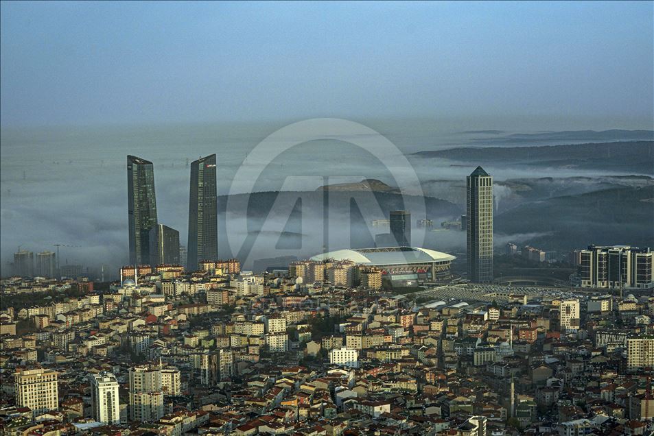 İstanbul'da sis