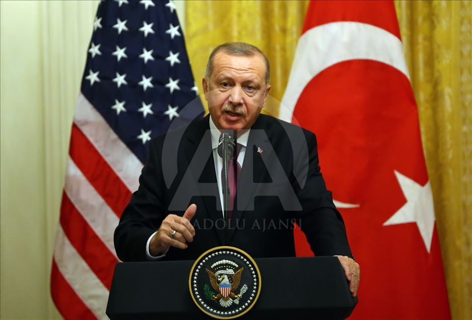 Erdogan: "Pirsgirêka me bi Kurdan re nîn e"