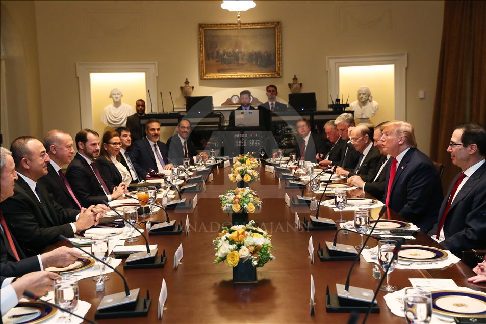 Trump reçoit Erdogan à la Maison Blanche