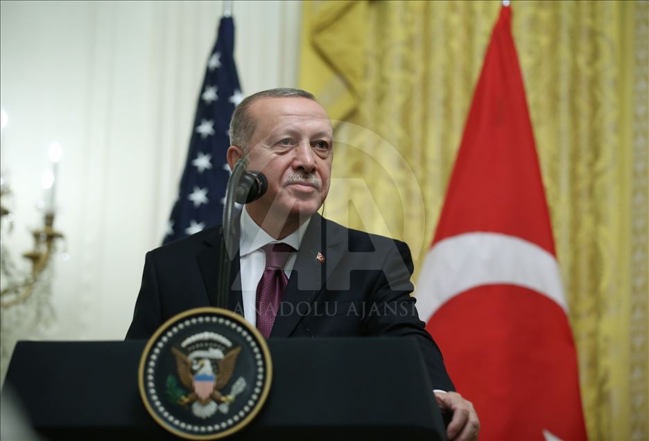 Trump reçoit Erdogan à la Maison Blanche