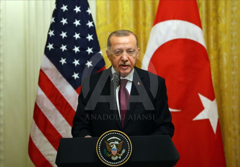 Trump reçoit Erdogan à la Maison Blanche