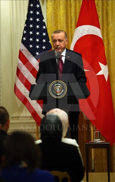 Erdogan: "Pirsgirêka me bi Kurdan re nîn e"
