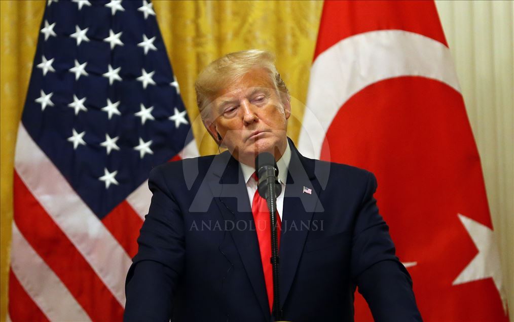 کۆنفرانسی رۆژنامەوانی ترەمپ و ئەردۆغان