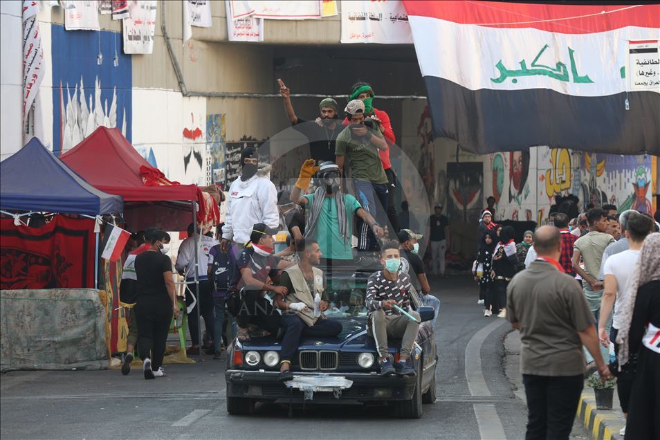 Irak'ta hükümet karşıtı gösteriler
