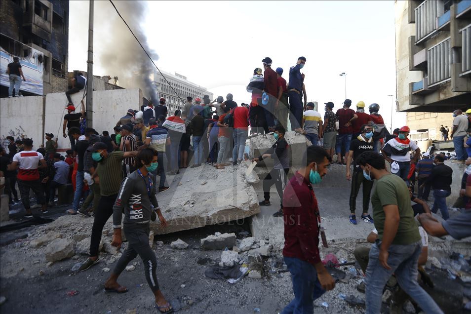 Irak'ta hükümet karşıtı gösteriler