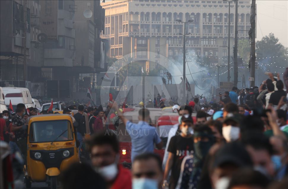 Irak'ta hükümet karşıtı gösteriler