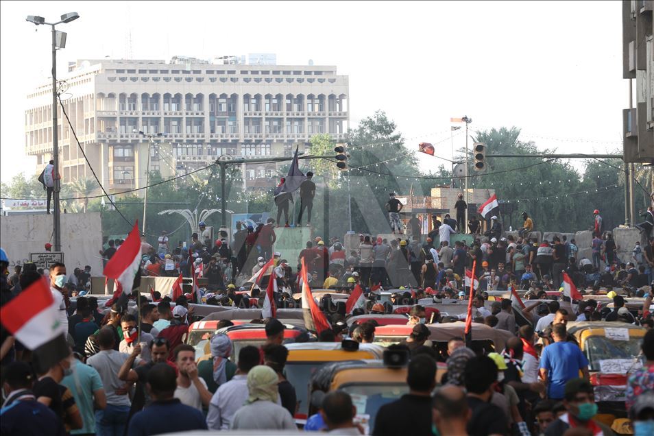 Irak'ta hükümet karşıtı gösteriler