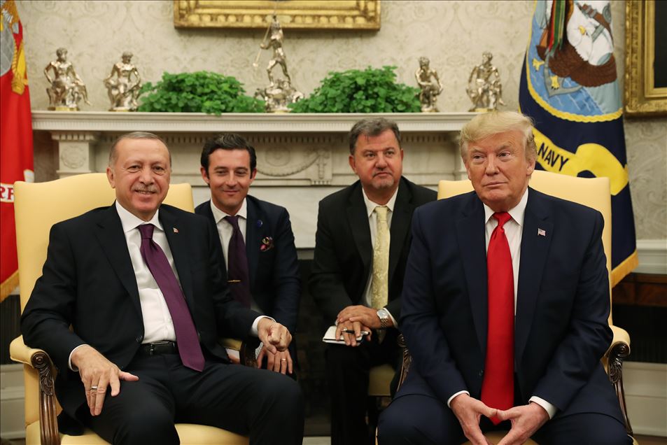 Erdoğan ve Trump, ABD'li Senatörler ile bir araya geldi