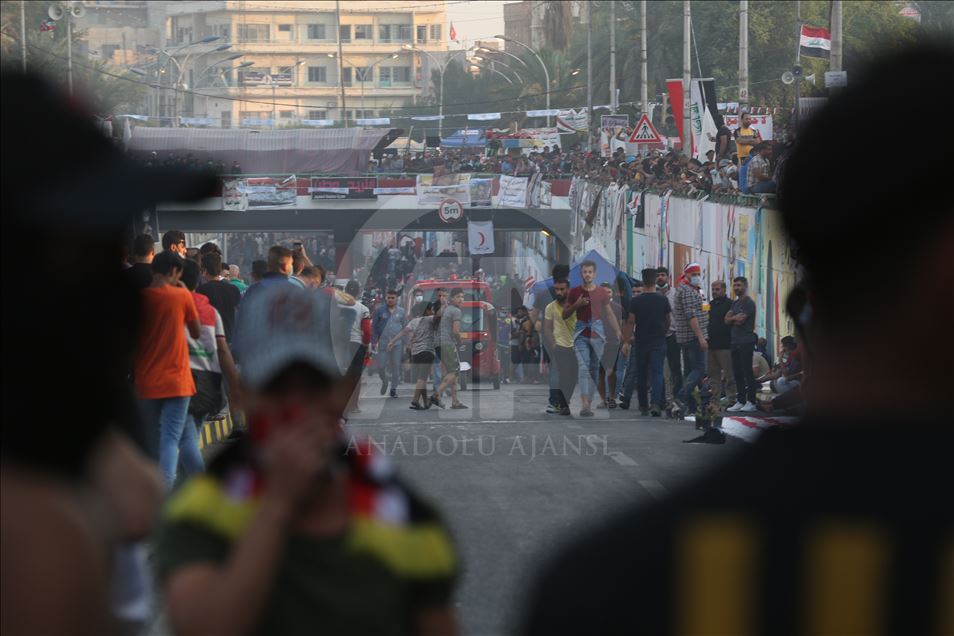 Irak'ta hükümet karşıtı gösteriler