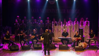 Antakya Medeniyetler Korosu Kayseri'de konser verdi