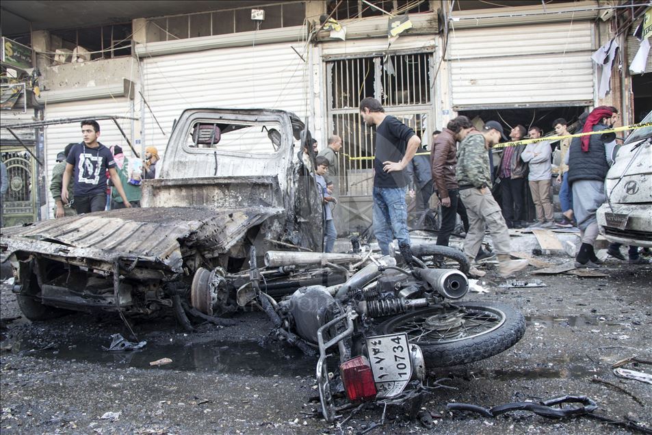 ارتفاع عدد قتلى التفجير الإرهابي في "الباب" السورية إلى 18 مدنيًا
