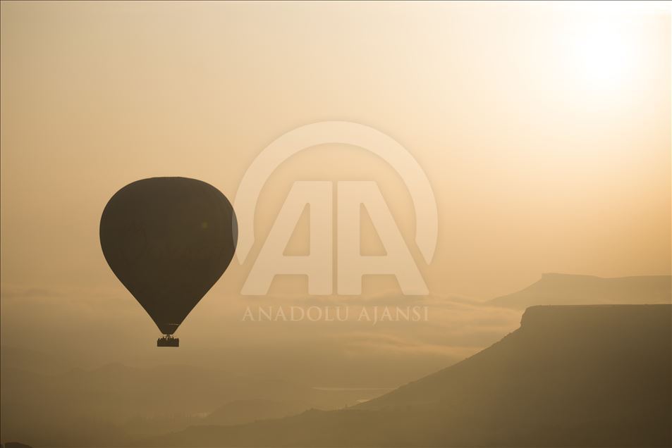 "Kayseri'nin Kapadokyası"nda ilk balon heyecanı