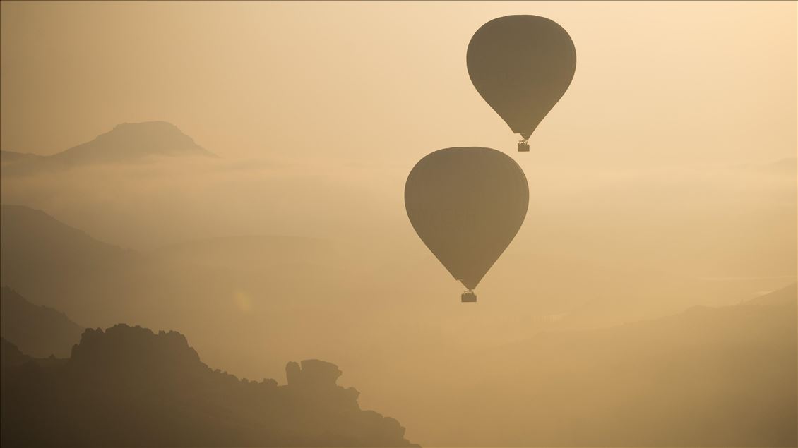"Kayseri'nin Kapadokyası"nda ilk balon heyecanı