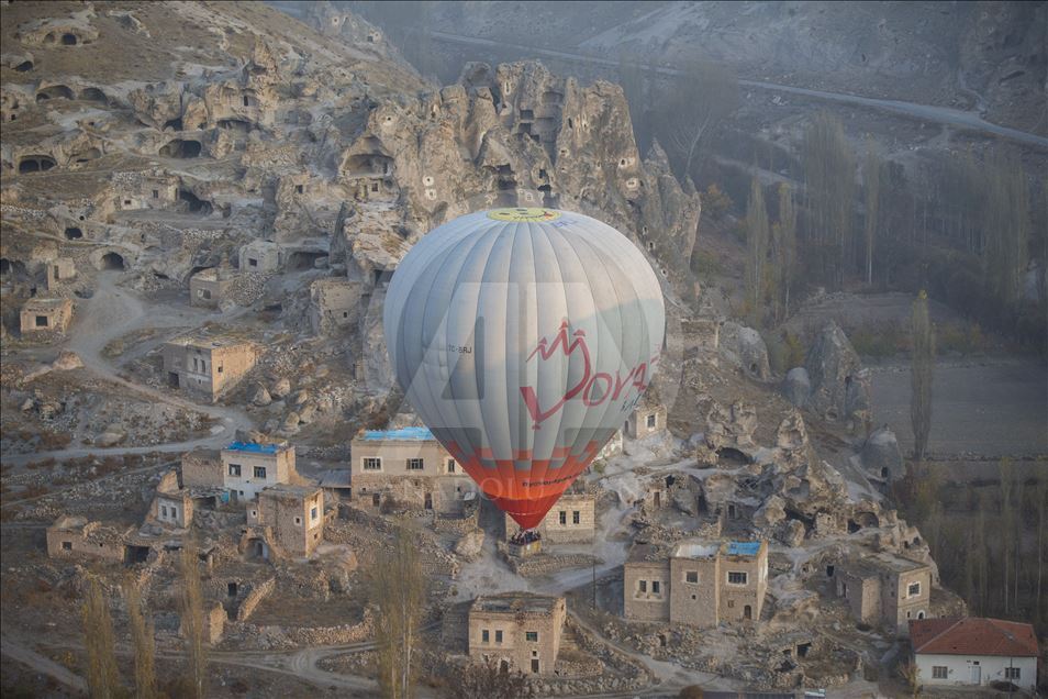 kayseri nin kapadokyasi nda ilk balon heyecani