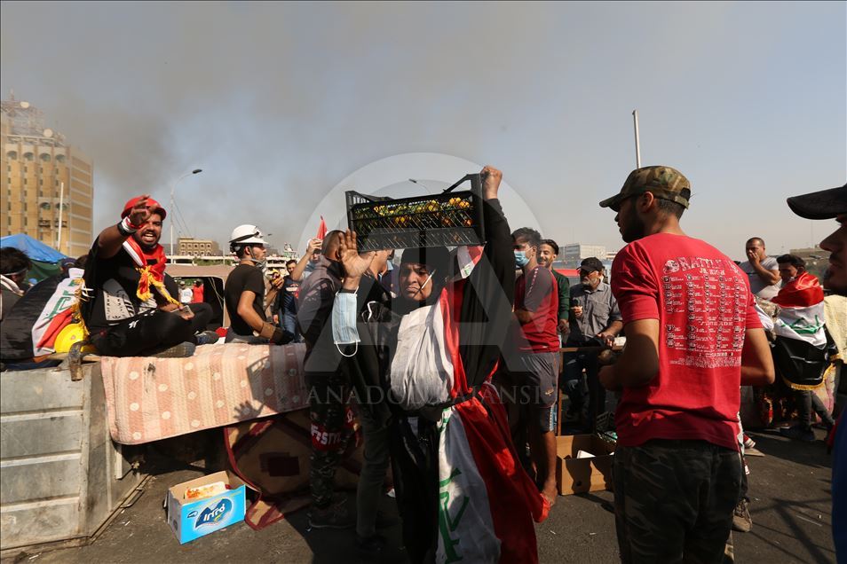 Continúan las protestas antigubernamentales en Irak